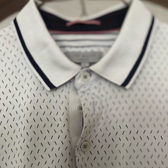 Ted Baker Blue Polo Size 4 - Picture 3 of 4